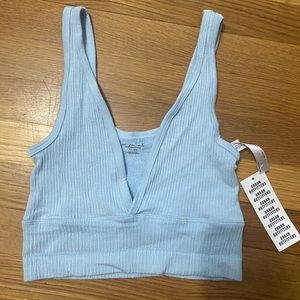 Urban Outfitters light blue bralette/crop top xs/s